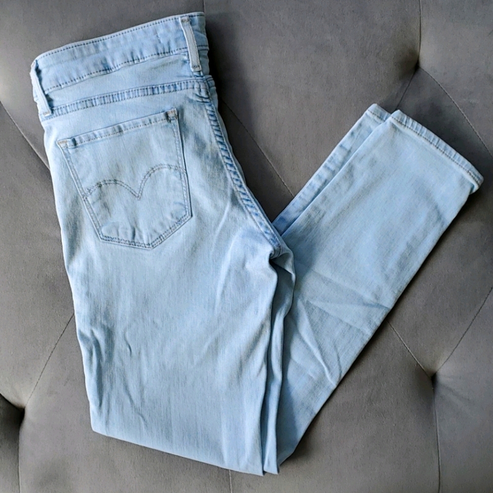 Levi's 711 Skinny Lightwash Jean